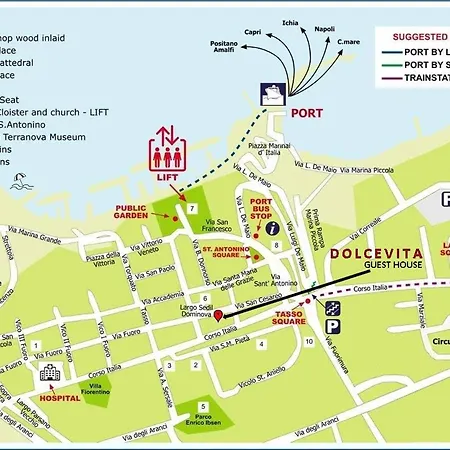 Dolcevitasorrento Pensionat 4*